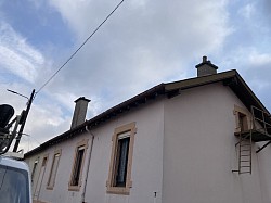 Remplacement de gouttière avant
