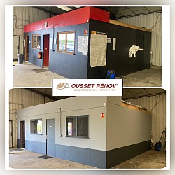 Peinture de bureau intérieur